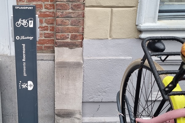 Ladestation für E-bikes in Roermond